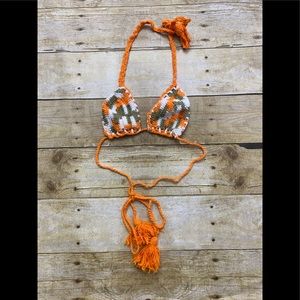 Bamba knit triangle bikini